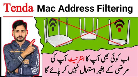 Tenda Mac Address Filtering Mac Address Filtering Tenda Mac Address