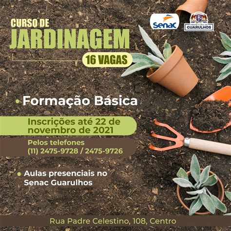 Curso Gratuito De Jardinagem Tem Vagas Abertas At Segunda Feira