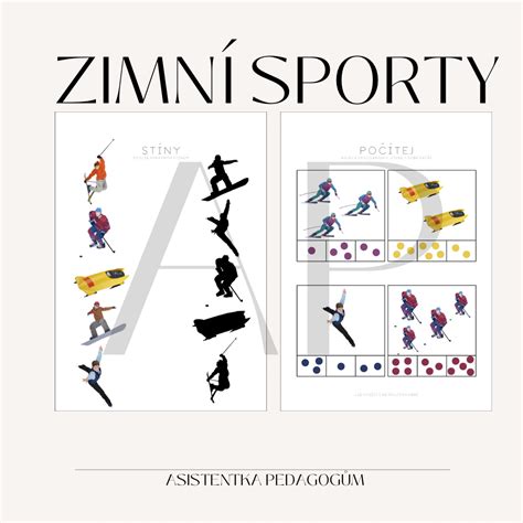 Zima Soubor Aktivit Sporty Zv Ata A Oble En Neza Azen K