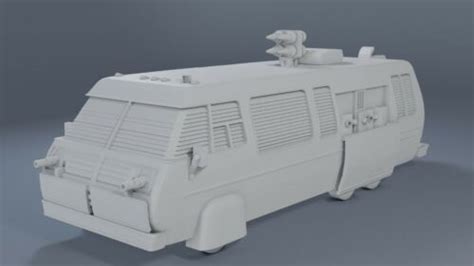 “stripes” Em50 Urban Assault Vehicle Set Of 2 3d Printed Bonus 4 Figure Set 1 24 Ebay