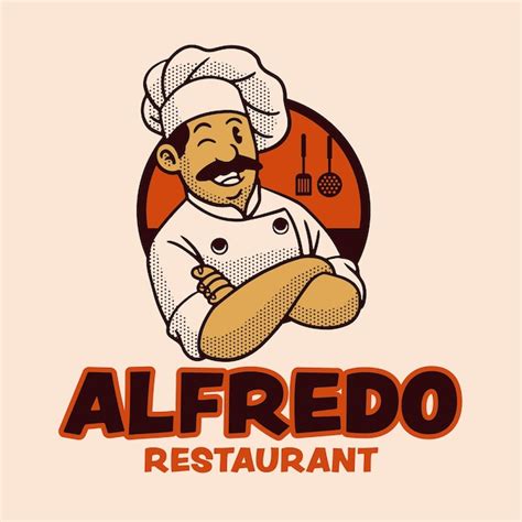 Premium Vector Mexican Chef Cartoon Logo Vintage Retro