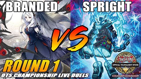 Branded Vs Spright Yu Gi Oh Ots Championship Feature Match R Live