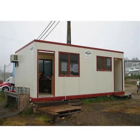 PVC Rectangular Modular Portable Office Cabin At Rs 950 Square Feet In