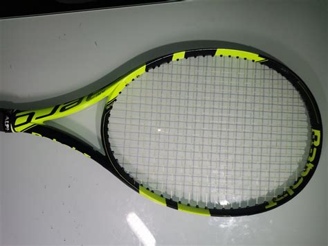 Babolat Pure Aero Nadal tennis racket new string 運動產品 運動與體育 運動與體育