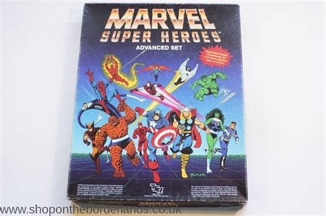 Marvel Super Heroes Advanced Set Boxed Roleplaying Game With Box