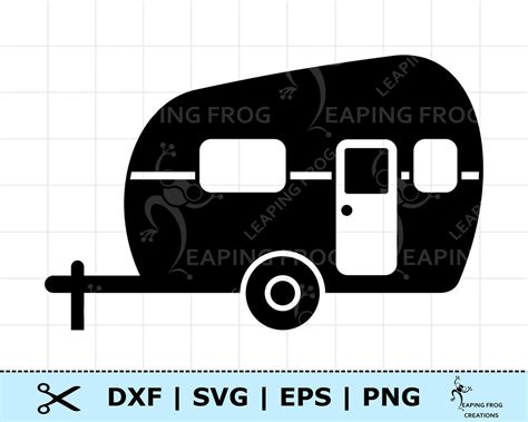 Camper Svg File Camper Cut File Camping Svg Camper Clipart Cricut