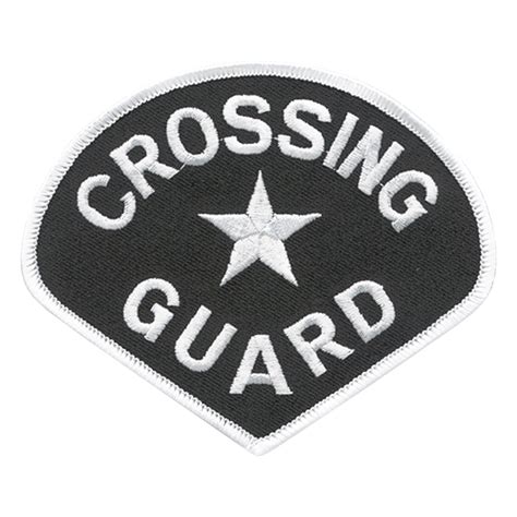 School Crossing Guard Patch - Premier Emblem manufactures emblems ...