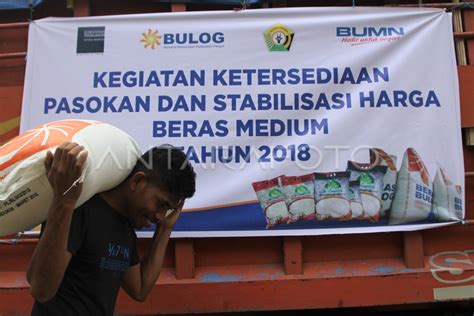 Stabilisasi Pasokan Dan Harga Beras Medium Antara Foto