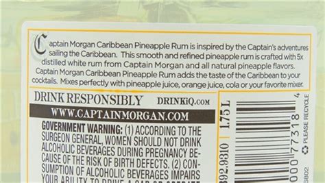 Captain Morgan Pineapple Rum Half Gallon