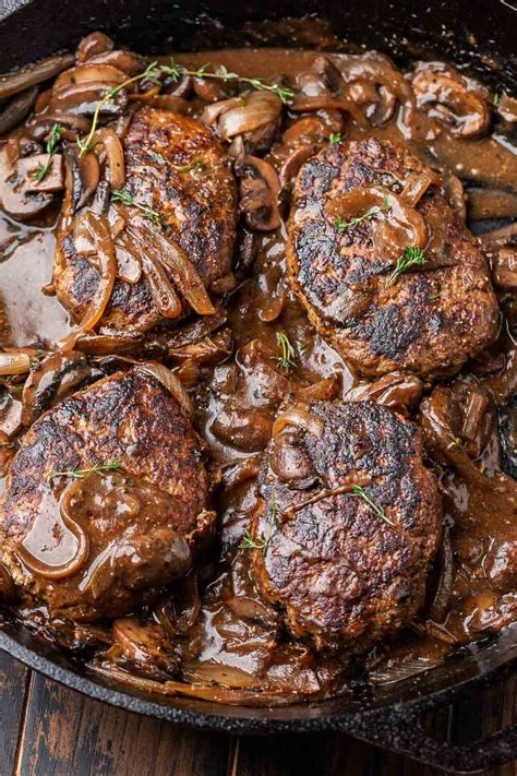 Salisbury Steak With Mushroom Gravy Artofit