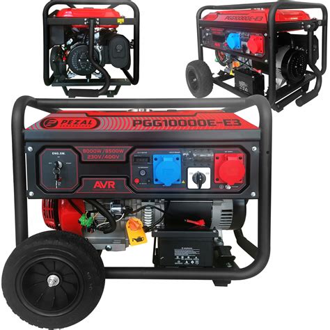 AGREGAT PRĄDOTWÓRCZY GENERATOR 8500W 230V 400V AVR PGG10000E E3