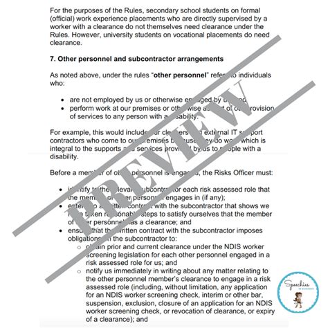 Ndis Risk Assessment Template Winning Templates