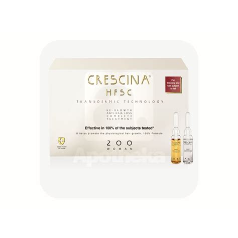 CRESCINA TRANSDERMIC 200 AMPULLID NAISTELE 3 5ML N10 10