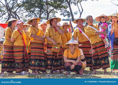 Group Of Shan Or Tai Yai Ethnic Group Living In Parts Of Myanmar And