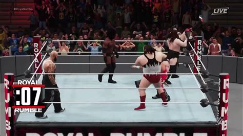 Wwe 2k18 Royal Rumble Youtube