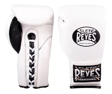 Guantes De Entrenamiento Cleto Reyes Con Agujeta Blanco Oz Env O Gratis