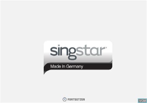 SingStar Made In Germany For Sony Playstation 2 The Video Games Museum