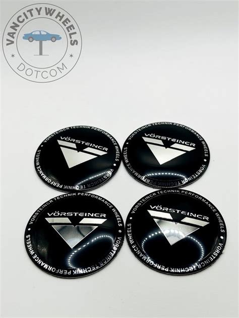 Pcs Mm Vorsteiner Wheels Stickers Emblems Unleash The Exquisite