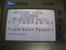 Verifone VX520 Reset Password Revel Pos Documentation Manuals