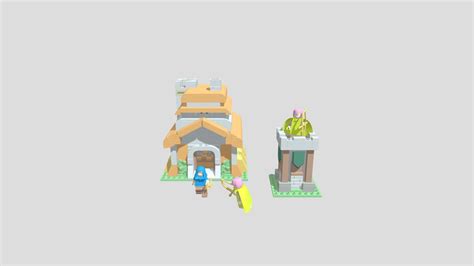 Town Hall Clash Of Clan 3d Model By Gamecube078 Da20b58 Sketchfab