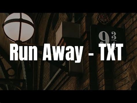 TXT Run Away Easy Lyrics YouTube