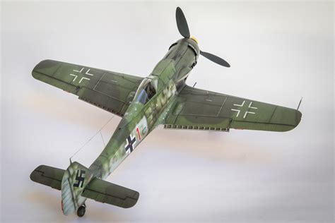 1 32 Hasegawa Fw 190D 9 Red 1 Ready For Inspection Large Scale Planes