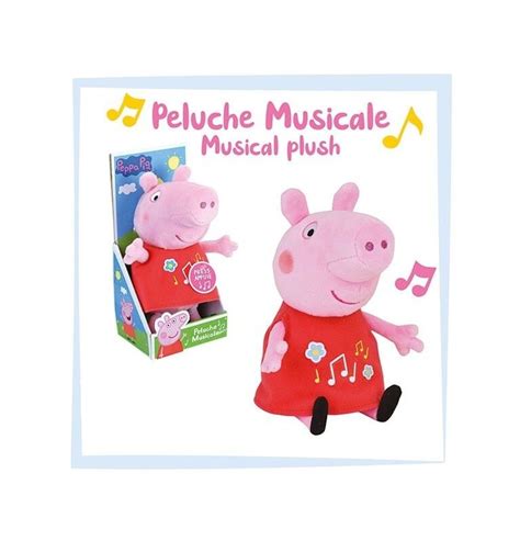 Peluche Musicale Peppa Pig Cm Jemini Peluche Fr