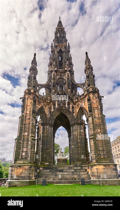 The Scott Monument Edinburgh Stock Photo - Alamy