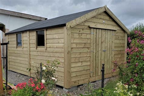 Wooden Garden Sheds Ireland Premium Classic Sheds Ireland