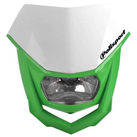 Porta Farol Halo Lâmpada de Halogénio Verde Polisport Homologado