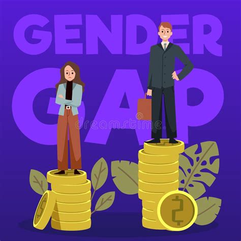 Gender Gap Cartoon Stock Illustrations 277 Gender Gap Cartoon Stock