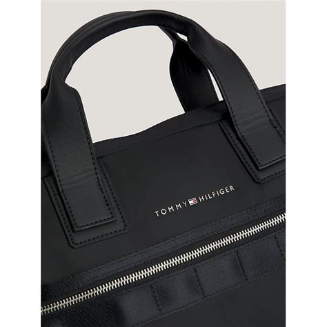 Porte Documents Th Elevated En Synth Tique Tommy Hilfiger