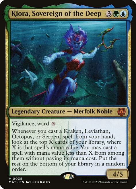 Best Sea Monster Tribal Commander Redh