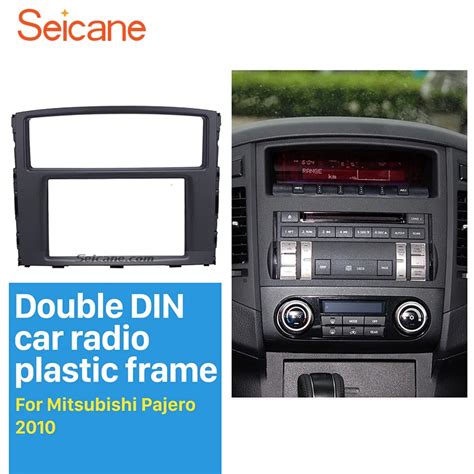 Seicane Classic Double Din Car Radio Fascia For Mitsubishi