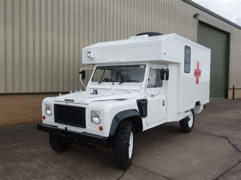 Land Rover 130 Defender Wolf RHD Ambulance L Jackson Co Military