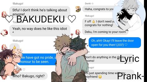 Bakudeku 1925 Lyric Prank ♡ Youtube