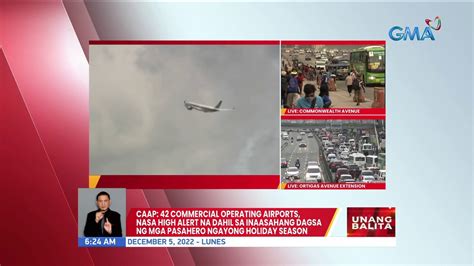 Caap Commercial Airports Nasa High Alert Na Dahil Sa Inaasahang