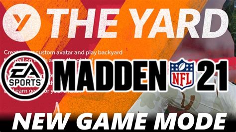 New Game Mode The Yard Gameplay V Madden Nfl Gameplay Early