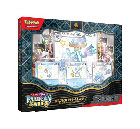 Buy Pokémon Paldean Fates Premium Collection Quaquaval ex HiroCards