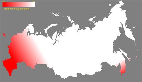 THE Definitive Russia population map (4K HQ) I put a lot off (OC ...