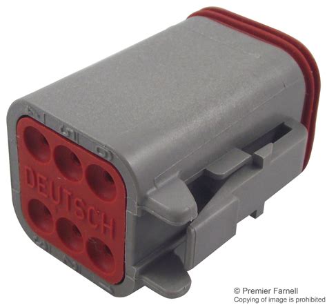 Dt S Deutsch Te Connectivity Automotive Connector Housing Ip