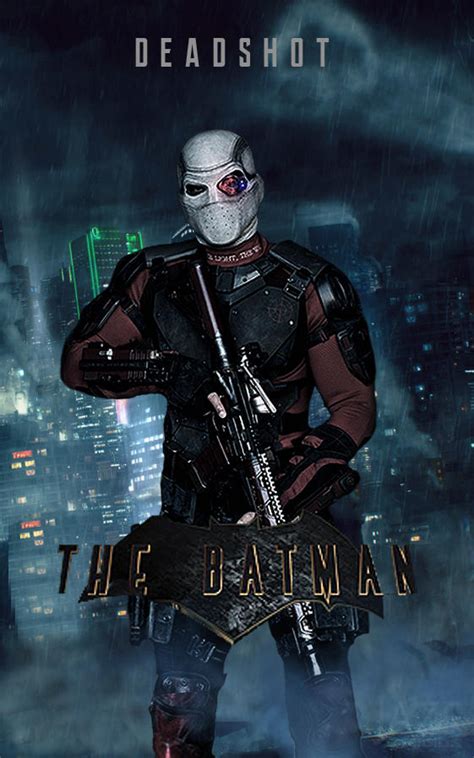 The Batman Deadshot Poster By Captainjaze On Deviantart