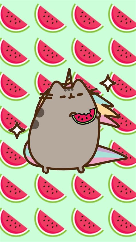 Pusheen Unicorn Pusheen Summer HD Phone Wallpaper Pxfuel