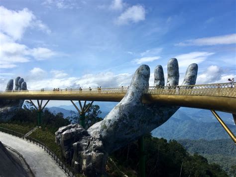 Golden Hands Bridge Vietnam • See It With Your Own Eyes