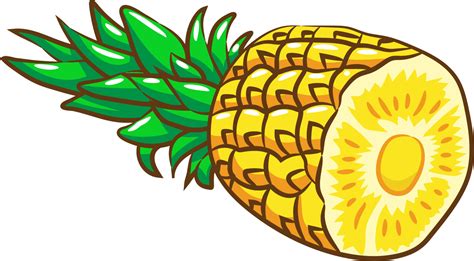 Pineapple png graphic clipart design 19613248 PNG