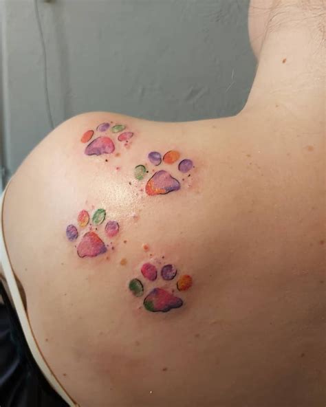 Top 65 Best Cat Paw Print Tattoo Ideas [2020 Inspiration Guide]