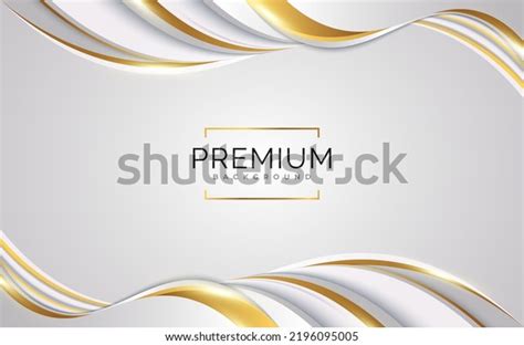 Luxury White Gold Background Golden Lines Stock Vector Royalty Free 2196095005 Shutterstock