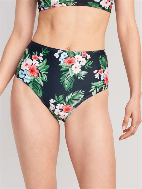 High Waisted Bikini Swim Bottoms Old Navy