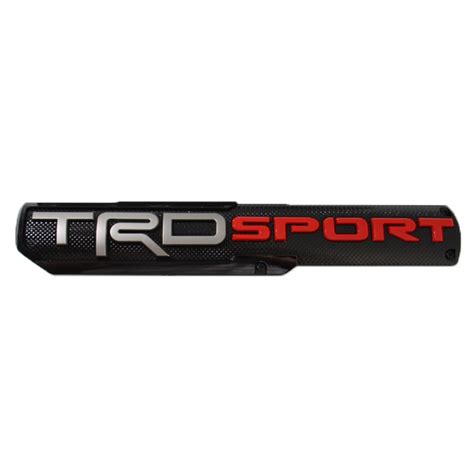 Sieece Trd Pro Trd Sport Trd Offroad Side Fender Emblem Badge For