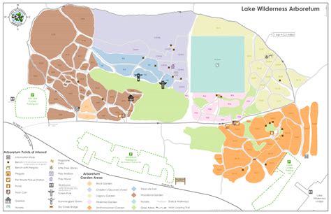 Arboretum Map